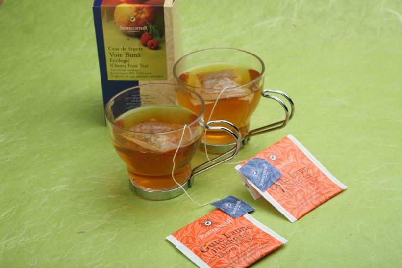 Produsul zilei - Voie-bună cu un ceai de fructe ecologic
