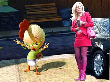 Lumea desenelor animate – Chicken Little o dă in judecata pe Elena Udrea!