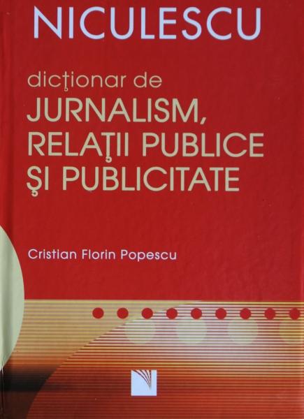 Editura Niculescu: Dicţionar de jurnalism