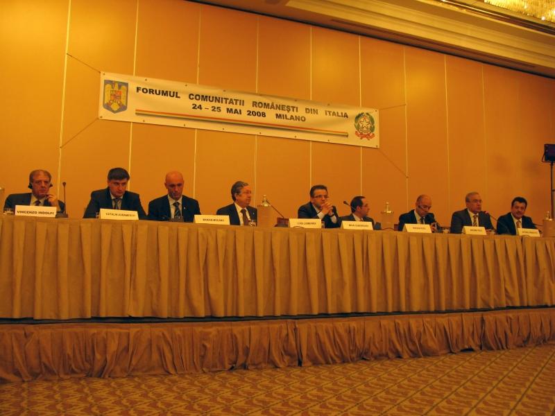 Primul forum al românilor din Italia