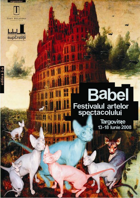 Festivalul Babel - “Superstiţii” lîngă Turnul Chindiei