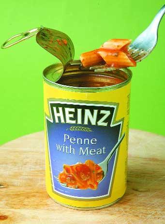 Heinz - Penne cu calorii