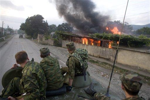 Militarii ruşi au deschis focul în localitatea Gori