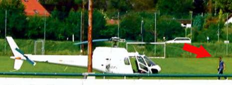 Germania / Jens Lehmann vine la antrenamente cu elicopterul