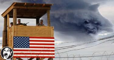 Nori negri peste Guantanamo Bay