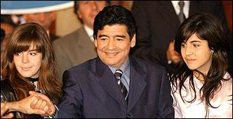 Fiica lui Maradona are probleme cu poliţia. A şofat beată!