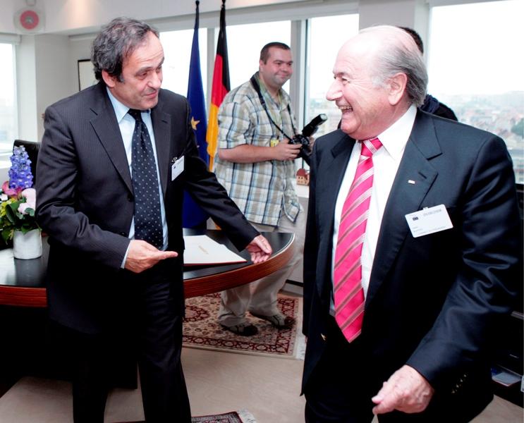 Joseph Blatter şi Michel Platini vin la centenarul FRF