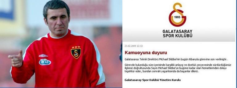 Galatasaray l-a demis pe Skibbe. Hagi este la Stanbul!