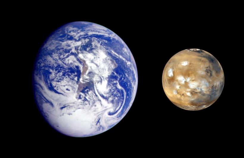 Ipoteză: originea Vieţii de pe Pământ ar putea fi planeta Marte