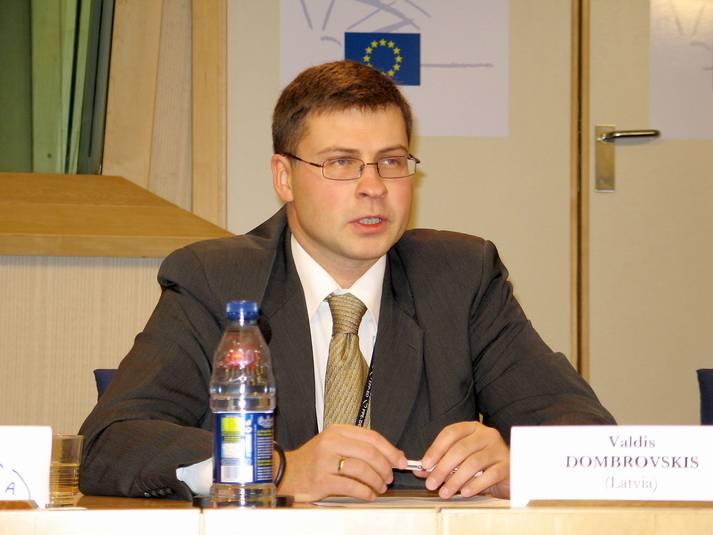 Valdis Dombrovskis, nominalizat premier al Letoniei