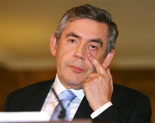 Gordon Brown, cel mai "poluant" lider european