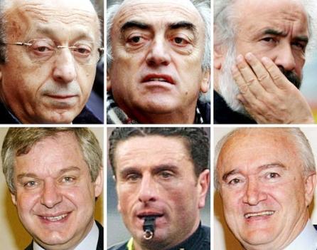 Corupţii fotbalului italian vor sta până la cinci ani în închisoare