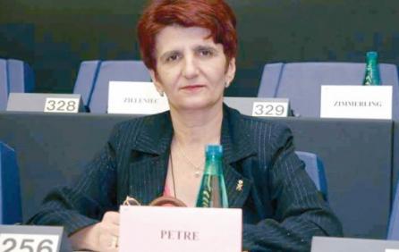 Maria Petre, cooptată în staff-ul de consilieri ai eurodeputatului Becali 