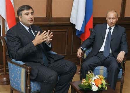 Vladimir Putin vrea să îl vadă pe Saakaşvili spânzurat de "ouă"