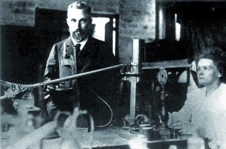 Pierre şi  Marie Curie