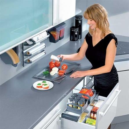 Foloseşte eficient fiecare zonă din bucătăria ta