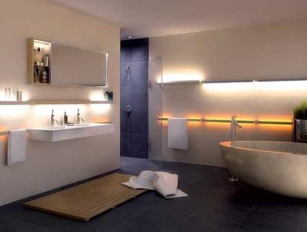 Lumină fluorescentă în corpuri moderne de mobilier 18376251