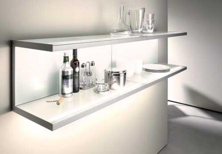 Lumină fluorescentă în corpuri moderne de mobilier 18376252