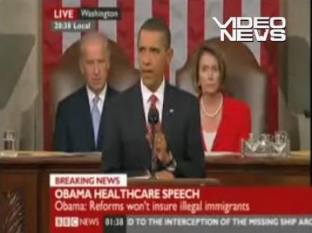 Obama, făcut mincinos în timp ce rostea un discurs în Congres