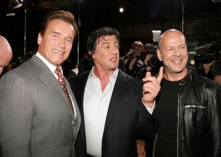 Stallone, Willis şi Schwarzenegger, într-un nou film de acţiune