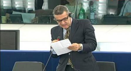 Becali, primul discurs ca europarlamentar