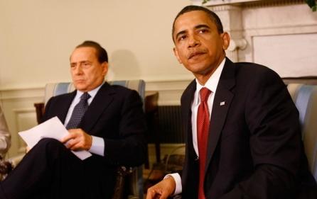Berlusconi, glume pe seama "bronzului" familiei Obama 