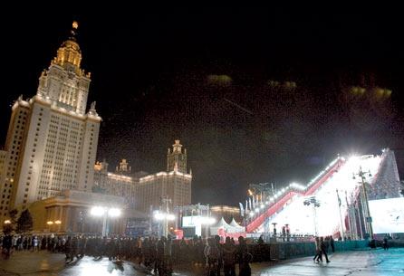Noapte albă la Moscova