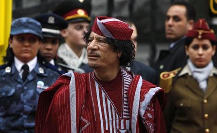 Frumoasele lui Gadafi