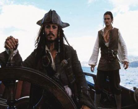 Johnny Depp plătit cu 33,6 milioane de dolari pentru un nou film "Piraţii din Caraibe"!