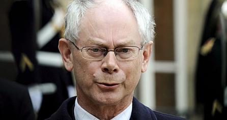 Herman Van Rompuy, primul preşedinte al Uniunii Europene