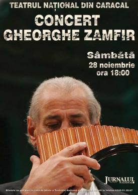 Gheorghe Zamfir – concert la Caracal
