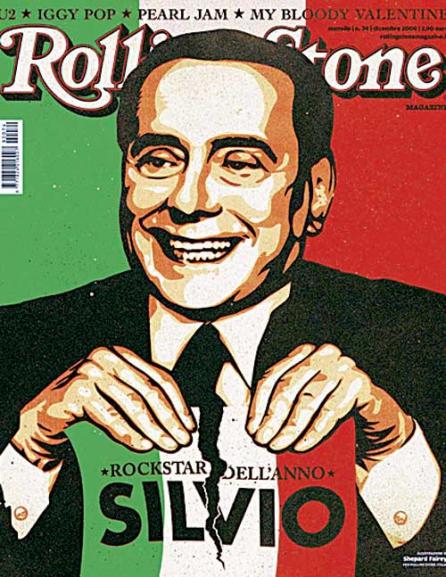 Berlusconi, starul rock al anului