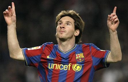 Messi, copilul de aur