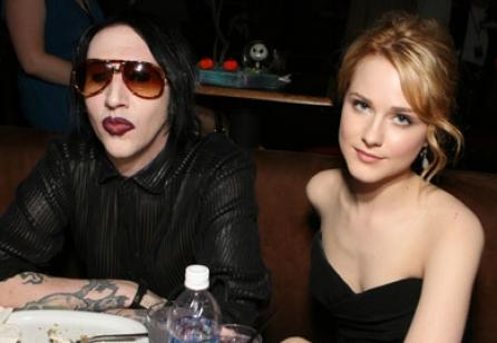 Marilyn Manson şi Evan Rachel Wood s-au logodit