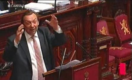 VIDEO: Ministru belgian, beat în Senat