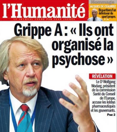 Wolfgang Wodarg: "Gripa A. Au organizat psihoza"