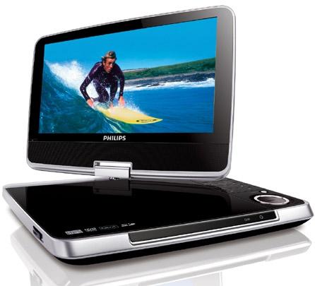DVD player portabil Philips -filmele de voiaj