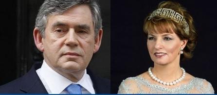 Lenjeria Principesei Margareta a României, în baia premierului Gordon Brown