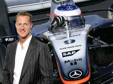 Michael Schumacher începe să ruleze la volanul Mercedes