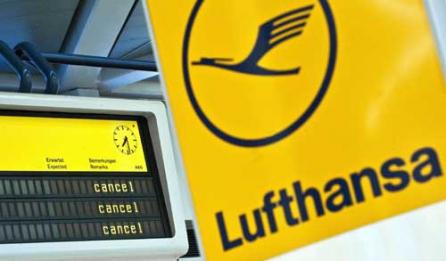 Greva Lufthansa anulează curse pe Otopeni