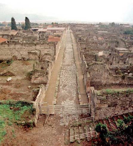 O vizită în oraşul Pompei