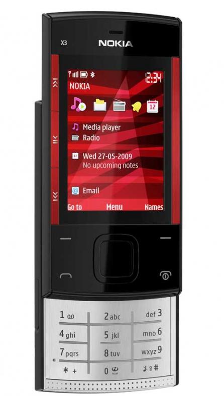 Nokia X3 – de trei ori muzică