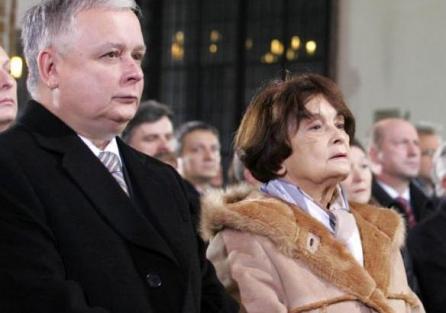Mama preşedintelui Lech Kaczynski încă nu ştie că fiul ei a murit