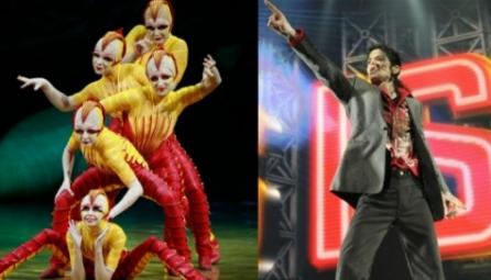 Viaţa lui Michael Jackson, pusă în scenă de Cirque du Soleil