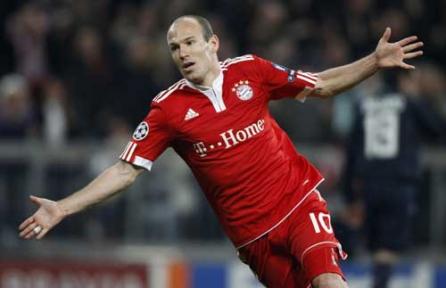 Liga Campionilor: Salvaţi de Robben