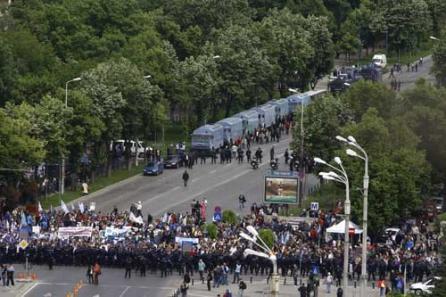 Piaţa Victoriei - Mitingul sărăciei 18396017