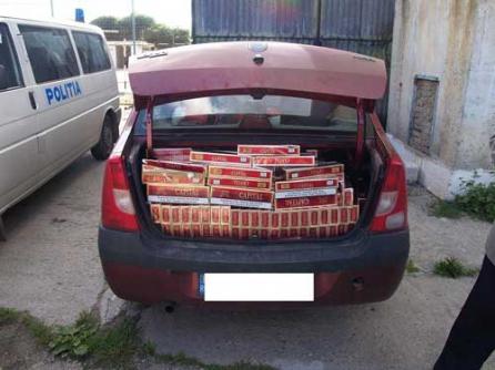 Vâlcea: Ţigări de contrabandă confiscate înainte de a ajunge pe piaţa neagră a Olteniei