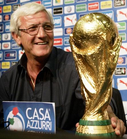 Lippi revine la Cupa Mondială să-şi apere titlul luat în 2006