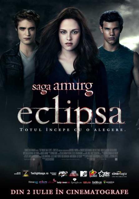 "Eclipsa", pe ecrane