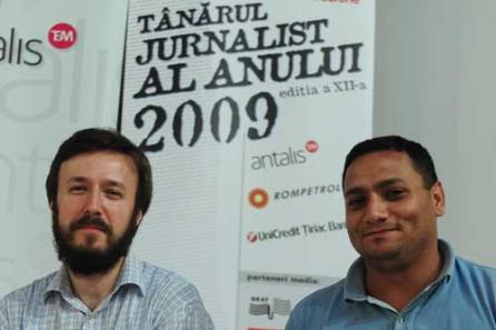 Jurnalul Naţional, câştigător la trei dintre cele şase secţiuni ale concursului "Tânărul Jurnalist al anului 2009”